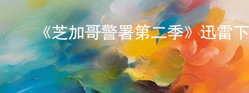 ﻿成茗的网络影视资源,﻿《芝加哥警署第二季》迅雷下载/在线观看-犯罪历史-美剧天堂